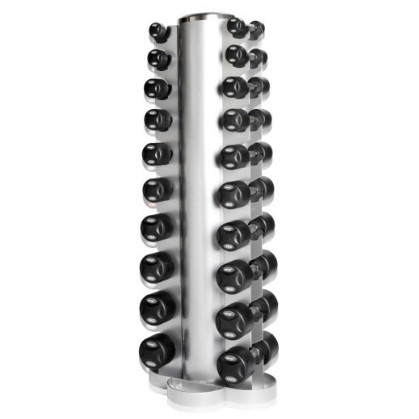LifeMaxx Dumbbell Toren met Dumbbellset 2 x 1-10 kg (10 paar) (LMX 79.SD) LMX79SD